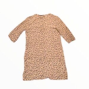 Equipment femme leopard 100% silk dress